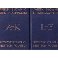 Wielki słownik niemiecko-polski z suplementem = Grosswörterbuch deutsch-polnisch mit Nachtrag.. T. 1-2